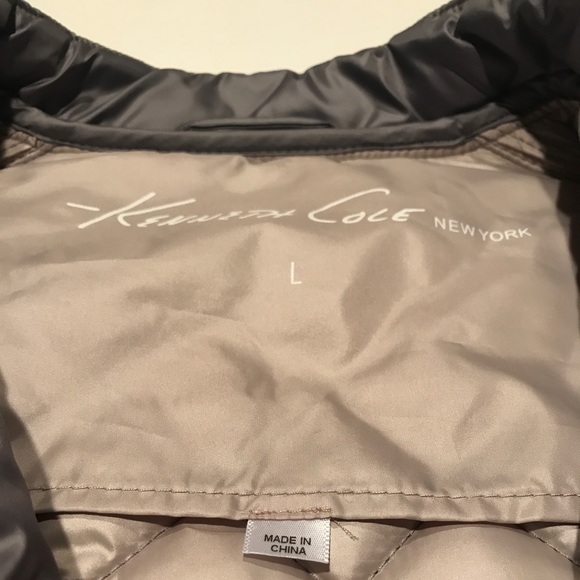 Kenneth Cole Silver Gray Moto jacket - NWOT - Picture 3 of 3